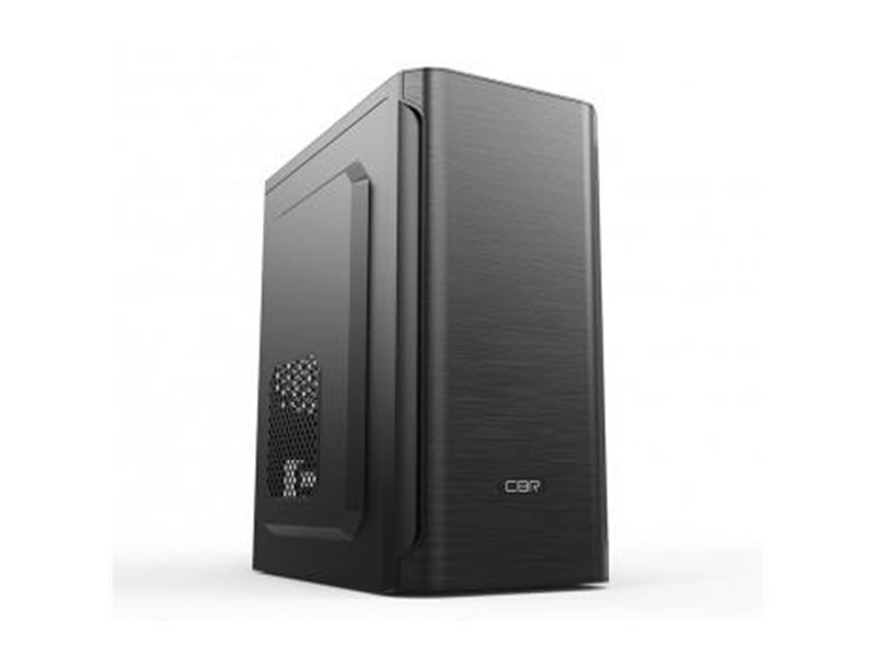 CBR Корпус mATX Minitower MX10, c БП PSU-ATX400-08EC (400W/80mm), 2*USB 2.0, HD Audio+Mic, Black [PCC-MATX-MX10-400W2]