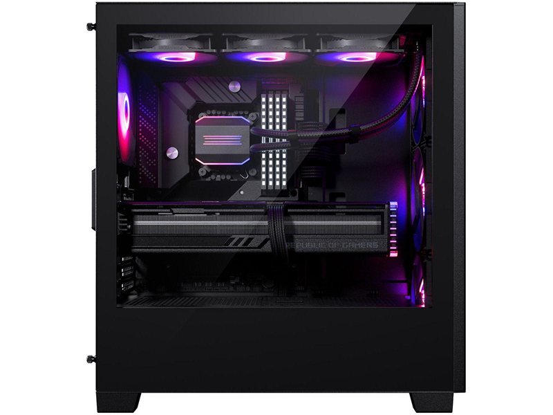 Корпус PHANTEKS 523 XT Pro Ultra Black, 4x140mm ARGB Fan, Front dust filter, Tempered Glass, Mid-Tower