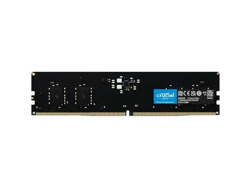 Crucial DDR5 UDIMM 8GB 5600MHz CT8G56C46U5