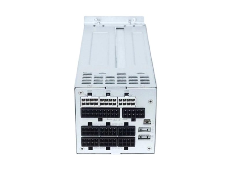 Procase MR2800P Блок питания с резервированием ATX 2U (800W+800W) КПД 94+Platinum, 225*78*84mm, CRPS, Модульные кабели, Активный PFC, +12B=65A,+5B=25A,+3,3B=25A, -12В=0,3А, 5VSB=2.5A, Входное напряжен