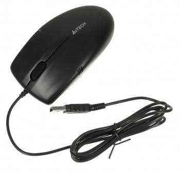Мышь A4Tech OP-530NU черный оптическая 1200dpi USB 2but