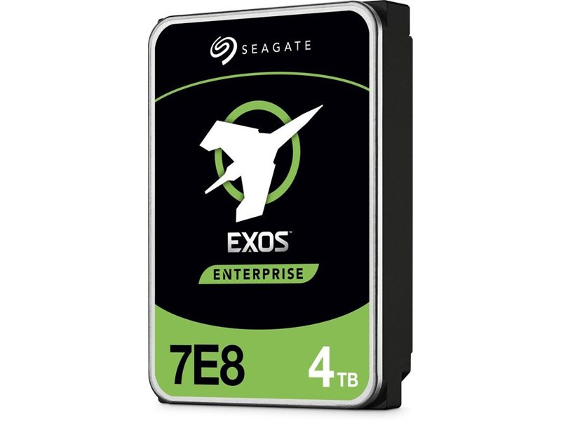 Жесткий диск/ HDD Seagate Exos 7E8  SATA 4Tb 7200 6Gb/s 256Mb  (clean pulled) 1 year warranty