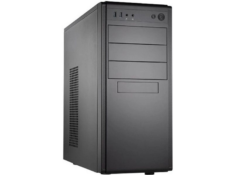 Корпус FoxLine Case Foxline FL-886-FL500S-U32 |FL-886-FL500S-U32| ATX case, black, w/PSU 500W 12cm, w/2xUSB3.0, w/ pwr cord, w/o FAN