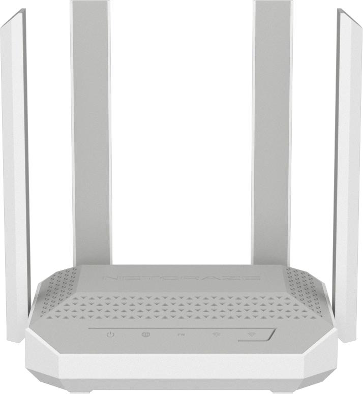 Роутер беспроводной Keenetic Netcraze Sprinter (NC-3711) AX3000 10/100/1000BASE-TX белый