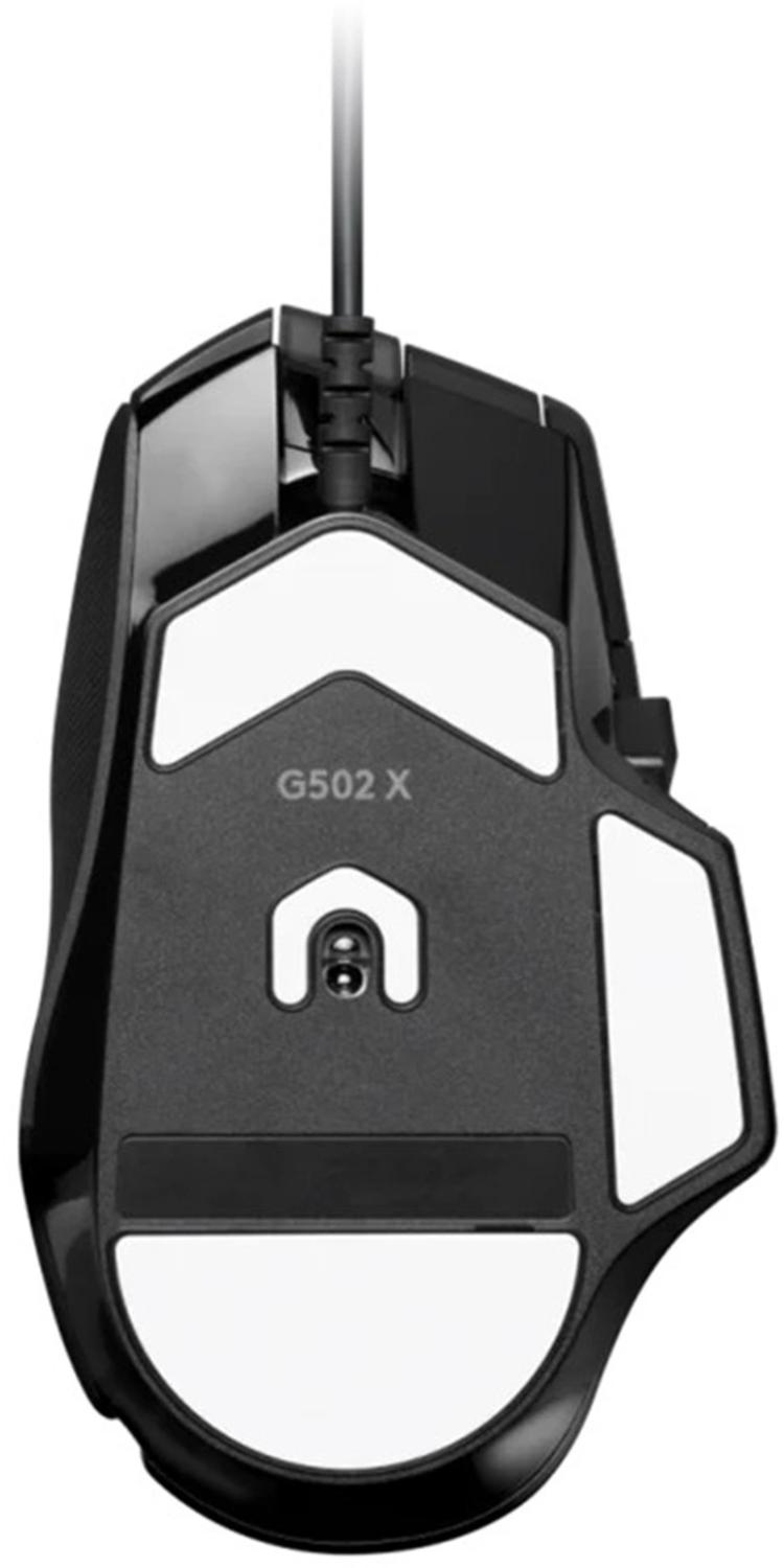 Мышь Logitech G502 X черный оптическая 25600dpi USB 13but (910-006140)