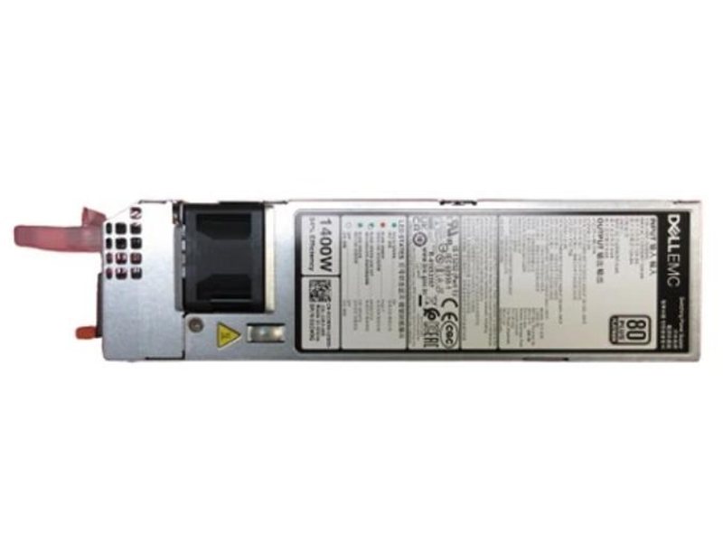 Блок питания/ Single, Hot-plug, Power Supply, 1400W for R650/R750