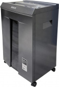 Шредер Office Kit S300 0,8x5 черный (секр.P-7) фрагменты 8лист. 33лтр. пл.карты CD
