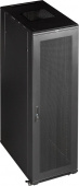 Шкаф серверный Lanmaster (TWT-CBB-47U-6X6-G1) напольный 47U 600x600мм пер.дв.стекл металл 2 бок.пан. 800кг черный 526мм 95кг 2277мм IP20 металл