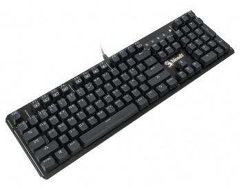Клавиатура A4Tech B975 механическая черный USB Multimedia for gamer LED (подставка для запястий) кабель 1.8м