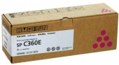 Картридж лазерный Ricoh SP C360E 408190 пурпурный (1500стр.) для Ricoh SP C360DNw/C360SNw/C360SFNw/C361SFNw