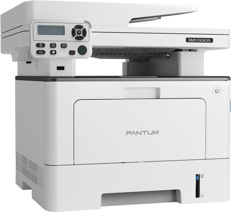 МФУ лазерный Pantum BM5100ADN A4 Duplex Net белый