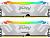 Память оперативная/ Kingston 32GB 6400MT/s DDR5 CL32 DIMM (Kit of 2) FURY Renegade RGB White XMP