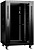 Шкаф коммутационный Cabeus (SH-05C-18U60/60-BK) напольный 12U 600x600мм пер.дв.стекл металл 800кг черный 500мм 220град. 988мм IP20 сталь