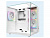 Корпус DEFENDER MIDITOWER CryoCube ATX Micro-ATX Mini-ITX W/O PSU 3x12cm Fan USB1.1+3.0+Type-C+audio белый с окном 25204