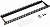 Патч-панель Lanmaster LAN-PPC24OK-UTP 19" 0.5U 24x UTP