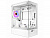 Ginzzu CL485 mATX FAN 3*12LD4 передняя панель Стекло Белый