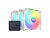Кулер для корпуса ПК/ Case Cooler NZXT F120 RGB Core Triple Pack (120x120x25mm, 4-pin PWM, RGB, 78.86CFM, 33.88dBA, 1800RPM, White, 3pcs)