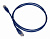 Патч-корд Lanmaster TWT-45-45-1.0-BL UTP RJ-45 вил.-вилка RJ-45 кат.5E 1м синий ПВХ (уп.:1шт)
