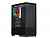 Корпус DEFENDER MIDITOWER HyperHub ATX Micro-ATX Mini-ITX W/O PSU 3х12см ARGB Fan USB3.0+2xUSB1.1+audio черный с окном 25132