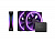 Кулер для корпуса ПК/ Case Cooler NZXT F120 RGB DUO Triple Pack (120x120x25mm, 4-pin PWM, RGB, 48.58CFM, 29dBA, 1800RPM, White, 3pcs)
