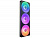 Кулер для корпуса ПК/ Case Cooler NZXT F360 RGB Core (120x120x25mm, 4-pin PWM, RGB, 75.12CFM, 30dBA, 2400RPM, Black, Single-Frame RGB Fan Unit)