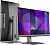 Моноблок Kvadra A27 27" Full HD i5 13400 (2.5) 16Gb SSD512Gb UHDG 730 без ОС GbitEth WiFi BT 180W Cam черный 1920x1080 (RUS)