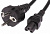 Кабель Buro IEC C5 (3-pin) Евровилка 3м (BU-PCAB-3-3PIN) [BU-PCAB-3-3PIN]