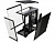 Корпус без блока питания/ Case Corsair 3500X, Midi-Tower, TG, no fan, 2xUSB-A 3.2, 1xUSB 3.2 Type-C, E-ATX, ATX, mATX, mITX Black