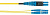 Патч-корд Panduit PVQ9LE10LQM05.0 2x50/125 OM4 LC дуплекс-LC дуплекс полярность A 5м LSZH желтый