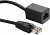 Патч-корд Buro BU-C5EXTND-2M-B UTP cat.5E 2м черный RJ-45 (m)-RJ-45 (f)