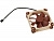Кулер для корпуса/ Case Cooler Noctua NF-A9 FLX (92x92x25mm, 3-pin, 38CFM, 17.1dBA, 1600RPM, Beige/Brown)