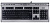 Клавиатура A4Tech KLS-7MUU серебристый/черный USB slim Multimedia (KLS-7MUU USB) кабель 1.5м