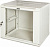 Шкаф коммутационный Lanmaster PRO (TWT-CBWPG-4U-6X4-GY) настенный 4U 600x450мм пер.дв.стекл 60кг серый 350мм 18.9кг 279мм IP20 металл