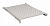Полка стационарная ITK FS35-600PI-R 1U нагр.:100кг. 19" 600мм серый
