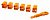 Блокиратор Lanmaster LAN-SEC45-CL-SET-OR (упак.:6шт) 6м оранжевый
