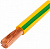 Кабель Lanmaster TWT-EARTH-W10-100 желтый