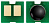 Чип тонер-картриджа Cactus CS-CHIP-CE505A (05A/CE505A) для HP P2030/P2035/P2050/P2055 2300стр.