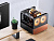 Корпус без блока питания/ Case JONSBO V12, Mini-Tower, TG, 2x120mm, 1xUSB-A 3.0 + 1xUSB-C 3.2, mATX, mITX Black