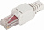 Коннектор Lanmaster LAN-TMP-U6A-WH полев. RJ45 кат.6A UTP бел. (упак.:1шт)
