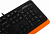 Клавиатура + мышь A4Tech Fstyler F1010 клав:черный/оранжевый мышь:черный/оранжевый USB Multimedia (F1010 ORANGE)