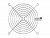Exegate EX295264RUS Решетка для вентилятора 140x140 ExeGate EG-140MR (140x140 мм, металлическая, круглая, никель)