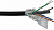 Кабель информационный Lanmaster LAN-6EUTP-WP-OUT кат.6 UTP 4 пары 23AWG PE внешний 305м черный