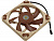 Кулер для корпуса/ Case Cooler Noctua NF-A12x15 FLX (120x120x15mm, 3-pin, 55.44CFM, 23.9dBA, 1850RPM, Beige/Brown)