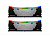 Модуль памяти Kingston 64GB DDR4 3600 FURY Renegade RGB Black XMP Non-ECC Unbuffered DIMM (Kit 2*32gb) 2RX8 18-22-22 1.35V 288-pin 16Gbit