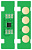 Чип тонер-картриджа Cactus CS-CHIP-H-W2071A (117A/W2071A) синий для HP CLJ 150/MFP 178/179 700стр.