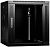 Шкаф коммутационный Cabeus (SH-05F-12U60/45-R-BK) настенный 12U 600x450мм пер.дв.стекл 50кг черный 390мм 25кг 220град. 635мм IP20 сталь