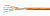 Кабель информационный Cabeus STP-4P-CAT.6A-SOLID-IN-LSZH кат.6A U/FTP 4 пары 0.55AWG LSZH внутренний 305м оранжевый