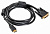 Кабель Buro HDMI (m) DVI-D (m) 1.8м (HDMI-19M-DVI-D-1.8M) феррит.кольца черный [HDMI-19M-DVI-D-1.8M]