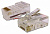 Коннектор Lanmaster (TWT-PL45-8P8C-6) UTP кат.6 RJ45 прозрачный (упак.:100шт)