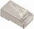 Коннектор Lanmaster (LAN-EZ45-8P8C/S6-100) STP кат.6 RJ45 серебристый (упак.:100шт)